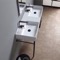 Double Console Sink, Modern, 48